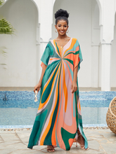 Women's Stylish Beach Wear Rayon Kaftan Dress
