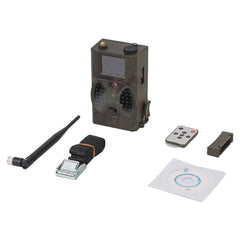 Solar-Powered Night Vision Surveillance Camera – 12MP, Anti-Theft, Infrared