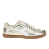 Trainer Metallic Lace Up Sneakers