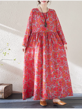 Women's perfect Wear Stylsh High Waist Printed A-line Dress