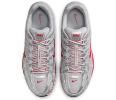 P 6000 Metallic Silver Gym Red