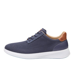 Akerson Knit Plain Toe Lace Up Sneakers