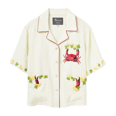 'Just a Pinch' Cabana ~ Relaxed Crop Cut