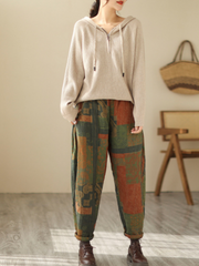 Women's Casual Stylish Harem Printed Pants Bottom