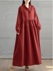 Stylish Women's Long Summer Smock Dress | Eva Trends