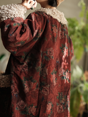 Endless Charm Women’s Relaxed Printed A-Line Coat