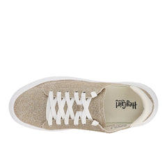 Glaring Glitter Lace Up Platform Sneakers