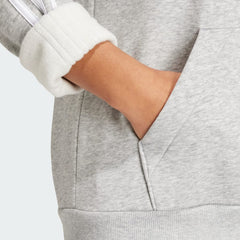 Women's adidas Essentials Fleece 3-Stripes Full-Zip Hoodie