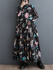 Stylish Printed Button Up Smock Dress for Women | Eva Trends
