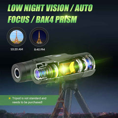 10x42 Autofocus Binoculars – Civilian Telescope with 5.8° Field of View