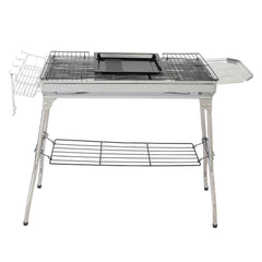Portable Stainless Steel BBQ Grill – Compact Outdoor Grill