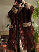 Endless Charm Women’s Relaxed Printed A-Line Coat
