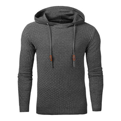 Men's Pullover Hoodie Sweatshirt – 9 Colors, Sizes S–3XL, Cotton Blend