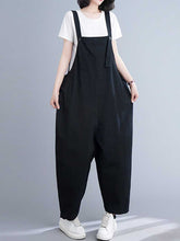 Plain Cotton Salopette Dress - Comfort & Style | Eva Trends