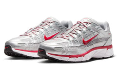 P 6000 Metallic Silver Gym Red