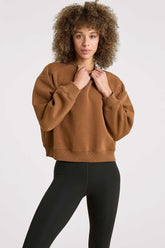 Classic Crewneck Sweatshirt | Chocolate