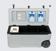 100L Wheeled Rolling Cooler – Heavy-Duty Ice Chest for Camping, Fishing & Catering