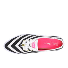 Keds x Barbie Point Striped Canvas Lace Up Sneakers
