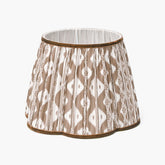 Chocolate Ikat Lampshade (30cm)