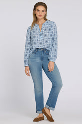 Marilyn Straight Jeans - Port Sea