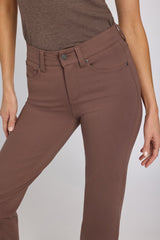 Marilyn Straight Pants - Deep Taupe