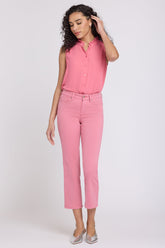 Marilyn Straight Ankle Jeans - Desert Rose