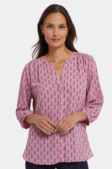 Pintuck Blouse - Palaiseau