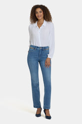 Marilyn Straight Jeans - Bastille Sea
