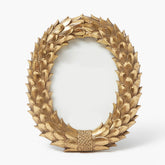 Odette Oval Gold Photo Frame - 5"x7"