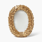 Odette Oval Gold Photo Frame - 4"x6"