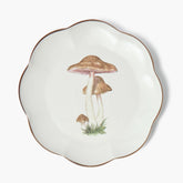 Scalloped Mushroom Dinner Plate