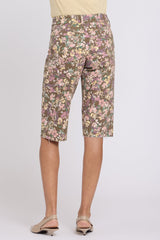 Kristie '80s Bermuda Denim Shorts In Petite - Earth Blooms