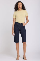 Kristie '80s Bermuda Denim Shorts In Petite - Magical