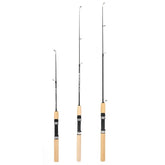 Portable Ice Fishing Pole – Carbon + Epoxy Resin, 60/80/100cm, Lightweight Grip