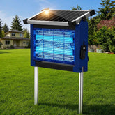 Solar Bug Zapper Outdoor Waterproof, 4500V High Power Cordless Mosquito Zapper, Dual Solar & USB Rechargeable for Patio Garden