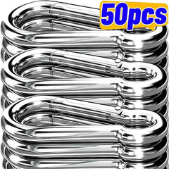 Mini Carabiner Alloy Survival Gear Camp Mountaineering Hook Outdoor Carabiner Keychain Tourist Hooks Fishing Buckle Wholesale
