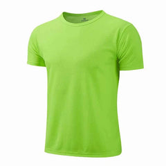 Men Women Short Sleeve Sport T Shirt Gym Jerseys Fitness Shirt Trainer Running T-Shirt Breathable