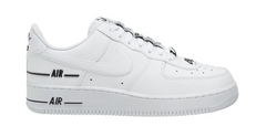 Force 1 Low Double Air Low White Black (GS)
