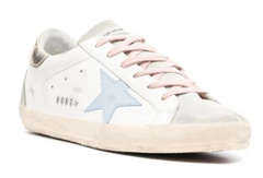 Golden Goose Super Star White Ice Powder blue (W)