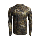 Men's Long Sleeve Camo Hunting & Fishing Pullover – Anti-Bacterial, Quick-Dry, Sizes M–XXXL