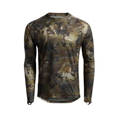 Men's Long Sleeve Camo Hunting & Fishing Pullover – Anti-Bacterial, Quick-Dry, Sizes M–XXXL