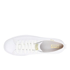 Triple Up Leather Lace Up Sneakers