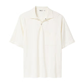 Raglan Mesh Polo (White)