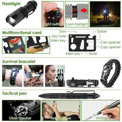 47-Piece Emergency Survival Kit – EDC Gear & Equipment