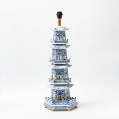 Chinoiserie Pagoda Lamp