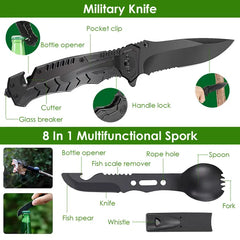 47-Piece Emergency Survival Kit – EDC Gear & Equipment