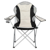 Folding Camping Chair – 330 lb Capacity, Oxford Cloth with Carry Bag