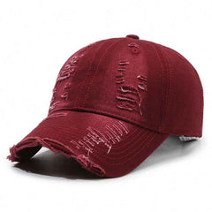 Vintage Washed Baseball Cap – Cotton, Adjustable, 8 Colors