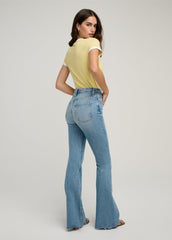 THE SHORTIE VALENTINA HIGH RISE FLARE