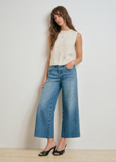 THE MASHA SUPER HIGH RISE WIDE LEG CROP